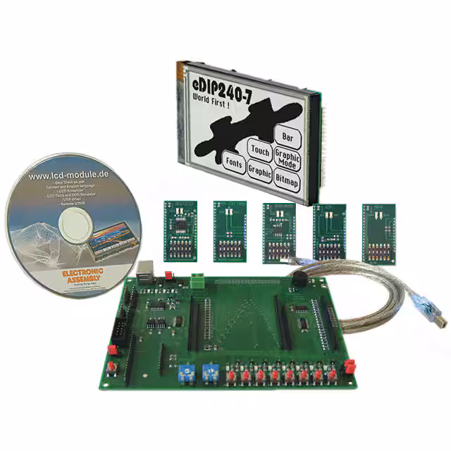 EA EVALEDIP240J Display Visions  Cartes et kits d'évaluation et de démonstration